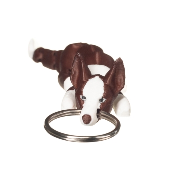 brelok 3D podenco z Ibizy smukły pies